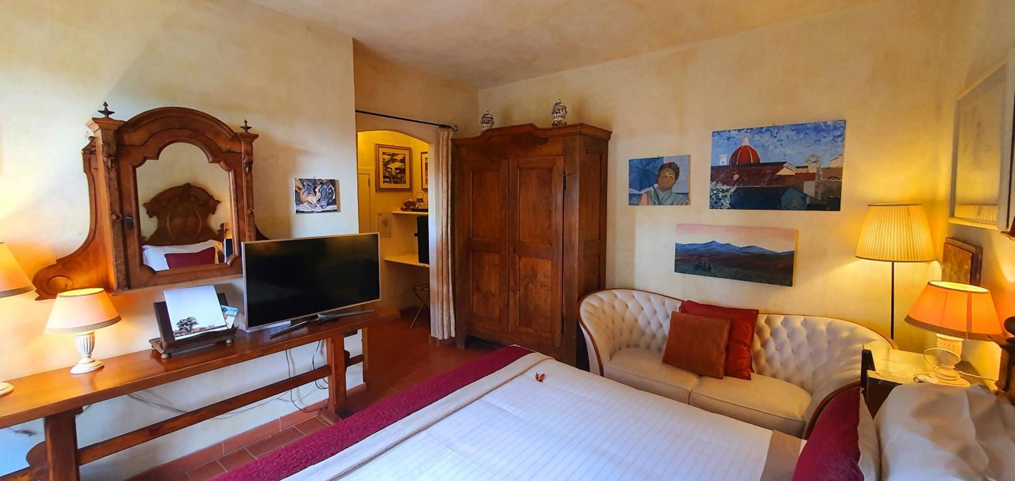 Villa Di Capovento คาสเตลลินาอินเคียนติ ภายนอก รูปภาพ