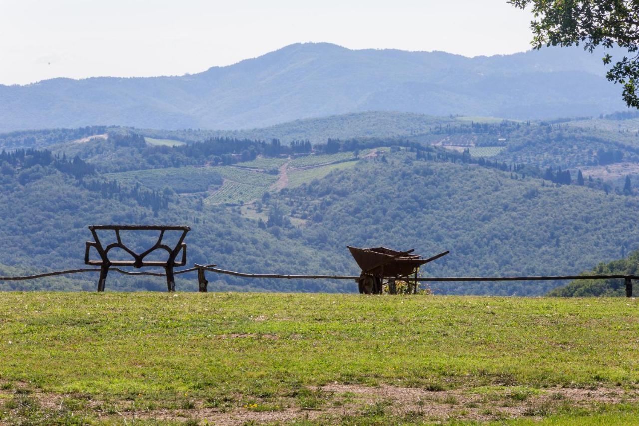 Villa Di Capovento คาสเตลลินาอินเคียนติ ภายนอก รูปภาพ